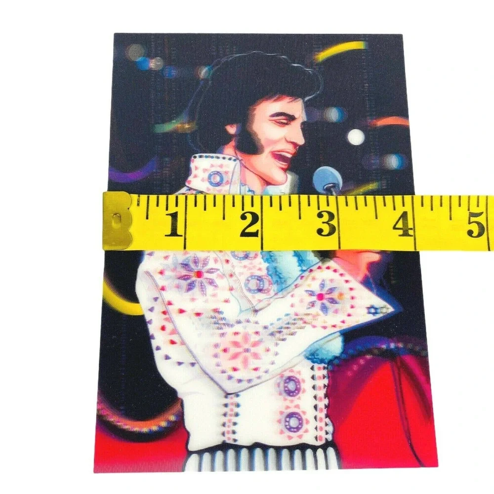 Elvis Presley Juan Carlos Lenticular‎ 3-D Postcard